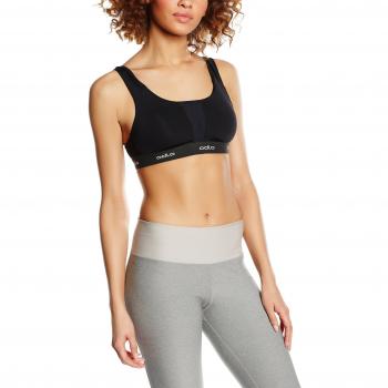Odlo Medium Sujetador deportivo acolchado, mujer, Sport Bh Sports Bra Padded MEDIUM, negro, medium