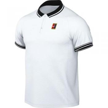 Nike Heritage Polo de Tenis para Hombres - Blanco - XL