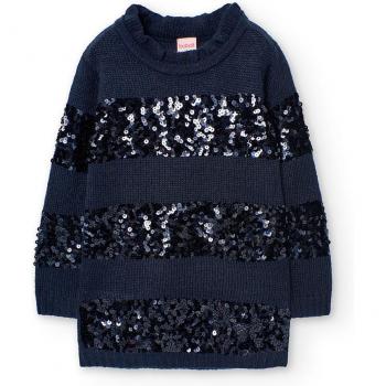 Boboli - Vestido de niña de punto con lentejuelas