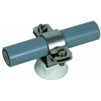 HVI 20/23mm Stainless Steel Cable Holder with Plastic Washer M8