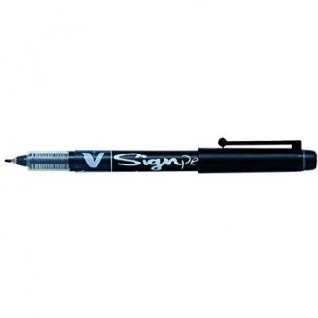 Pilot SW-VSP-B - Rotulador punta de fibra, color negro, 1 unidad