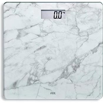 ADE BE 1307 Aurora Báscula Electrónica de Baño con Apariencia de Mármol, Capacidad hasta 180 kg