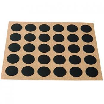 Brinox B77900N Embellecedor Cubre-Tornillos Adhesivo, Negro, Set de 30 Piezas