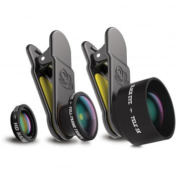 BLACK EYE PK001 - Paquete de Lentes para móviles