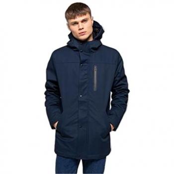 Revolutionary Men's Navy Outdoor Parka Jacket