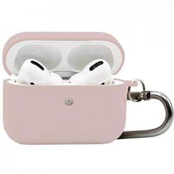 Puro Funda Biodegradable Apple Airpods Pro con mosqueton Rosa