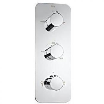 Roca Puzzle-T - grifo termostático empotrable para ducha con desviador de 5 vías . Griferias hidrosanitarias termostaticas. Ref. A5A9978C00