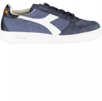 Diadora Blue Fabric Sneaker - EU37/US7, Sneakers, female, Blue, Size: 7 US