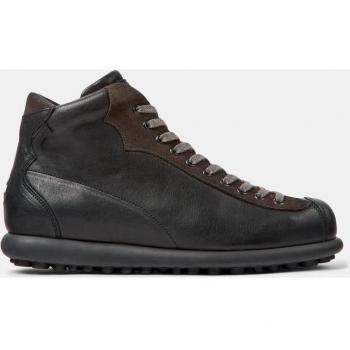 Camper Pelotas Ariel Black Leather Ankle Boots for Men