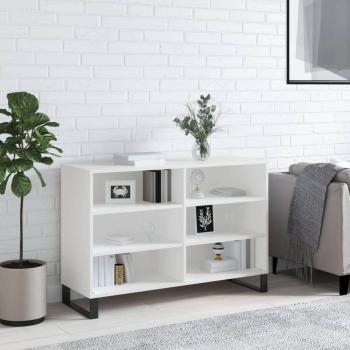 Aparador blanco de madera multicapa 103,5x35x70 cm