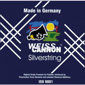 Blanco Cannon Cuerdas Silver String, Plata, 12 m, 0545140122800006