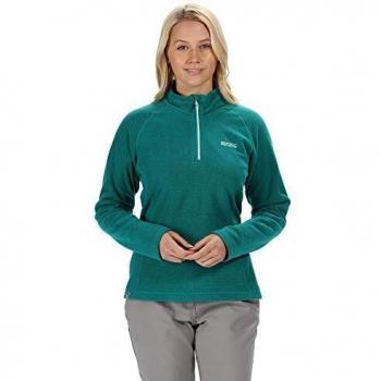 Regatta Kenger - Forro Polar de Media Cremallera para Mujer, Mujer, Color Shoreline, tamaño Size: 12