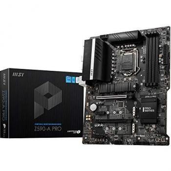 MSI Z590-A PRO Placa Base ATX - Soporta Procesadores Intel Core 11th Gen, LGA 1200 - 12 Duet Rail 55A VRM, DDR4 Boost