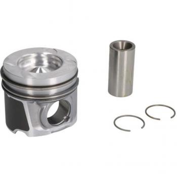 Pistón NÜRAL 87-422000-10 - Pistón de alta calidad, fabricado en aluminio, diseñado para motores de automóviles, con un diámetro específico y características de resistencia al desgaste