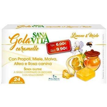 Sanavita Ganta Limón y Miel 24 comprimidos