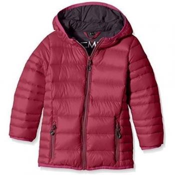 CMP Chaqueta plumífero para niña, otoño/invierno, niña, color Scarlet Mel/Antracite, tamaño 140