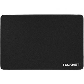 TECKNET Alfombrilla de Ratón Gaming, 320x240x3mm, Base de Goma Antideslizante, Superfície con Textura Especial, Compatible con Láser y Óptico