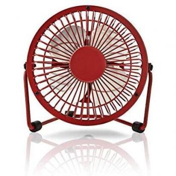 Nedis Miniventilador de Metal 10 cm de diametro Alimenta