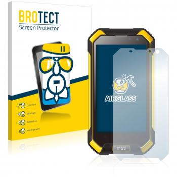 BROTECT Protector Pantalla Cristal Híbrido Compatible con Blackview BV6000 / BV6000s Protector Vidrio - [Dureza 9H, Anti-arañazos]