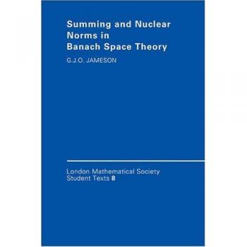 Teoría de Espacios de Banach: Normas Suma y Nuclear (Textos Estudiantiles de la Sociedad Matemática de Londres)
