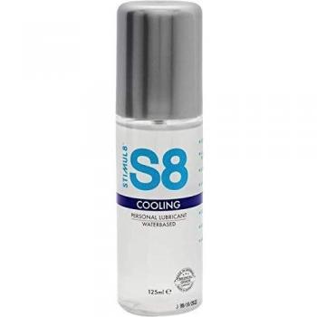 S8 Lubricante Base de Agua Efecto Frío 125ml