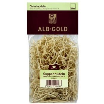 Hilo de pasta (huevo de espelta) BIO 250 g - ALB GOLD