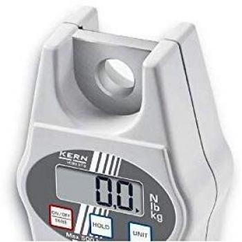Balanza colgante digital KERN HCB 100K200, capacidad hasta 100 kg, resolución de 200 g