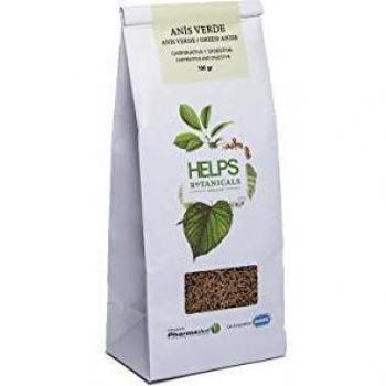 HELPS INFUSIONES - Infusión De Anís Verde A Granel. Te De Anís Digestivo Y Alivio De Gases. Bolsa A Granel De 100 Gramos.