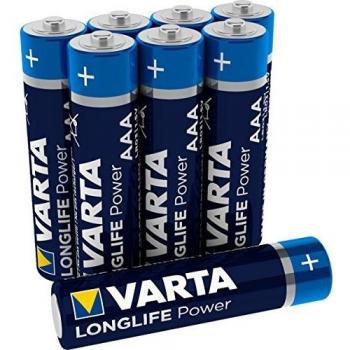 Varta 1x8 High Energy AAA LR 03, 04903121418