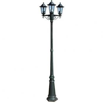 Preston Pedestal/Poste Lámpara de Pie Iluminación Exterior 215 cm