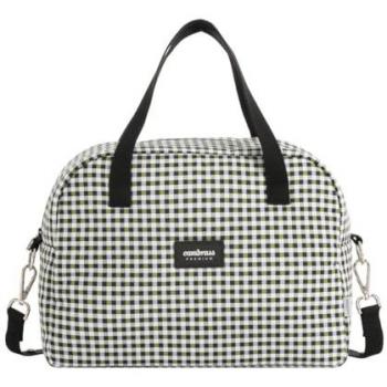 Bolso maternal Cambrass New Vichy Kaki 18x41x31 cm