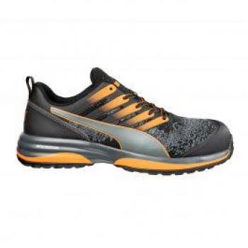 Zapatos de trabajo Puma Charge Orange Low S1P ESD HRO SRC - Características: seguridad S1P, protección contra descargas electrostáticas (ESD), resistencia al calor (HRO), suela antideslizante (