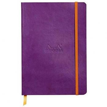 Cuaderno Rhodia 117410C Líneas horizontales - Violeta