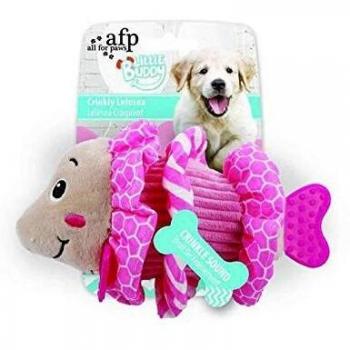 ALL FOR PAWS AFP4205 Juguete para Cachorros Little Buddy Pez Rosa