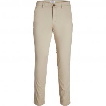 Pantalón Chino Slim Fit Jack & Jones Marco Bowie Beige para Hombre