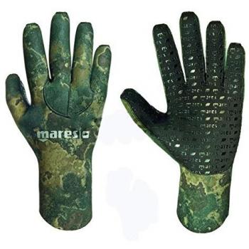 Mares Camo Green 30 - Guantes de Buceo Unisex, Color Negro, Talla XL