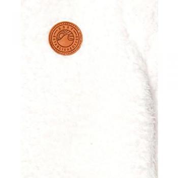 Roxy Silver Water-Sudadera con Cremallera Y Capucha con Piel Sintética para Chicas 8-16, Niñas, Snow White, 10