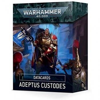 Games Workshop - Warhammer 40,000 - DATACARDS: Adeptus Custodes
