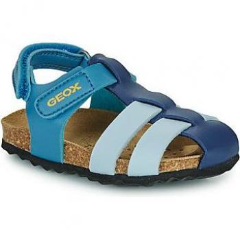 Geox Sandalias B SANDAL CHALKI BOY para niño Aguamarina/azul Marino