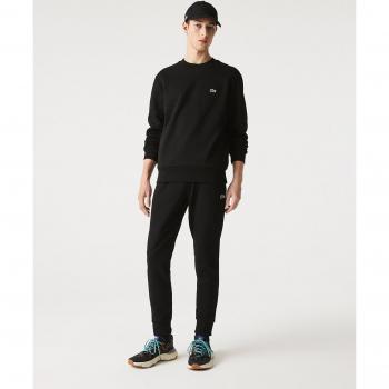 Lacoste Eco-Friendly Cotton Black Jogger Pants for Men
