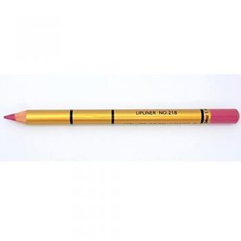 Brooklin Lápiz de Labios Color Rosa Metalizado N218 Duradero Agua Resistente