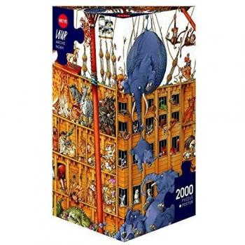 Heye 25475 - Jean-Jacques Loup: Noah's Ark - 2000 pieces puzzle