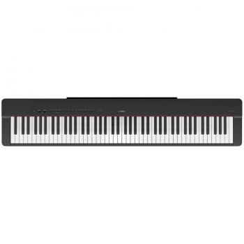 Yamaha P-223B - Pianino Digital con 88 teclas contrapesadas, polifonía de 64 notas, sonidos de piano acústico y eléctrico, efectos de reverb y chorus, metrónomo incorporado, alt