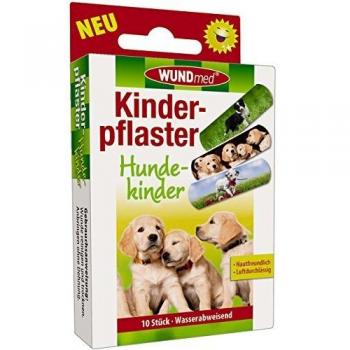 Parches infantiles WUNDmed para cachorros - 10 piezas