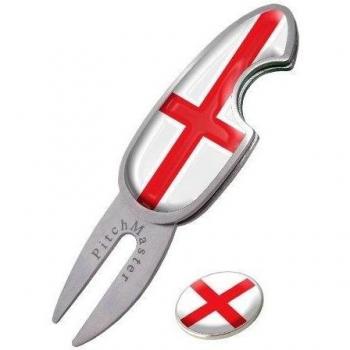 Asbri Golf Pitchmaster - Arreglapiques de Golf, Color England