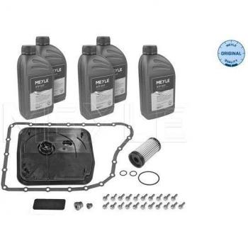 Kit de mantenimiento de caja de cambios automática MEYLE 714 135 0003, incluye filtro hidráulico para transmisión automática, compatible con diversas marcas y modelos de vehículos, diseñado para garantizar un rendimiento óptimo del sistema de trans
