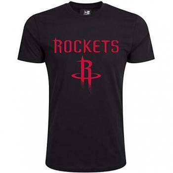 New Era Team Logo Houroc Camiseta, Unisex Adulto, Negro