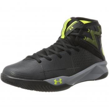 Under Armour Ua Rocket 2, Zapatos de Baloncesto para Hombre, Negro