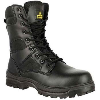Amblers Safety Unisex Black Waterproof Safety Boot - Size 6 UK - Black