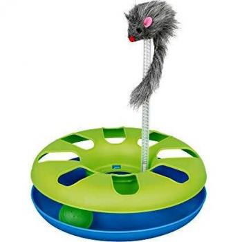 Trixie 4135 Crazy Circle with Plush Mouse ø 24 cm / 29 cm